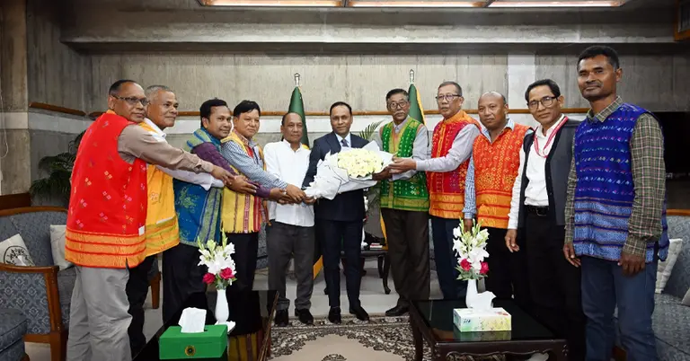 ডেপুটি স্পিকারের সঙ্গে খ্রিস্টান কমিউনিটির ব্যক্তিদের সাক্ষাৎ